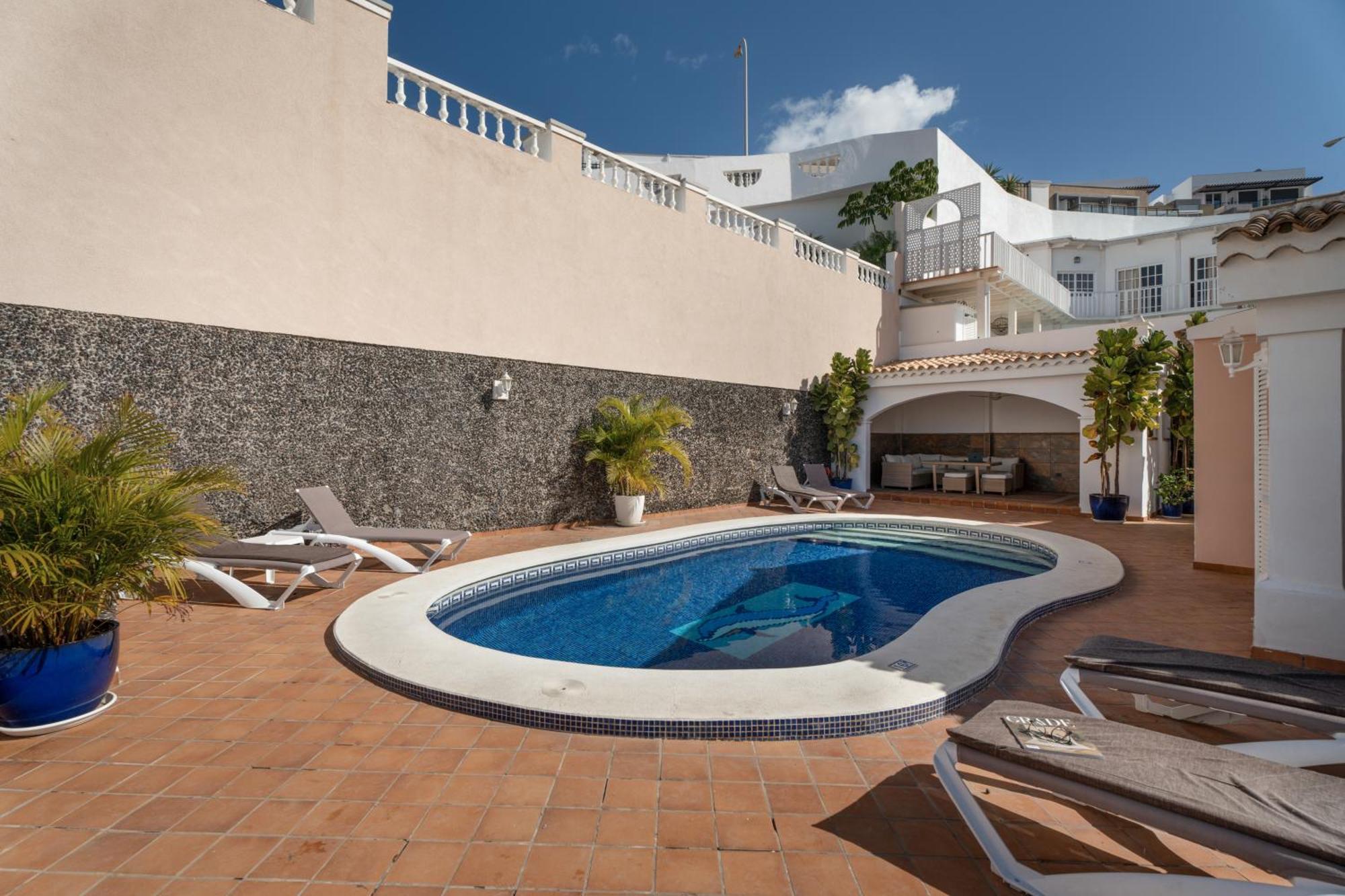 Villa Marbella-Private Heated Pool And Breathtaking View Costa Adeje  Exterior photo